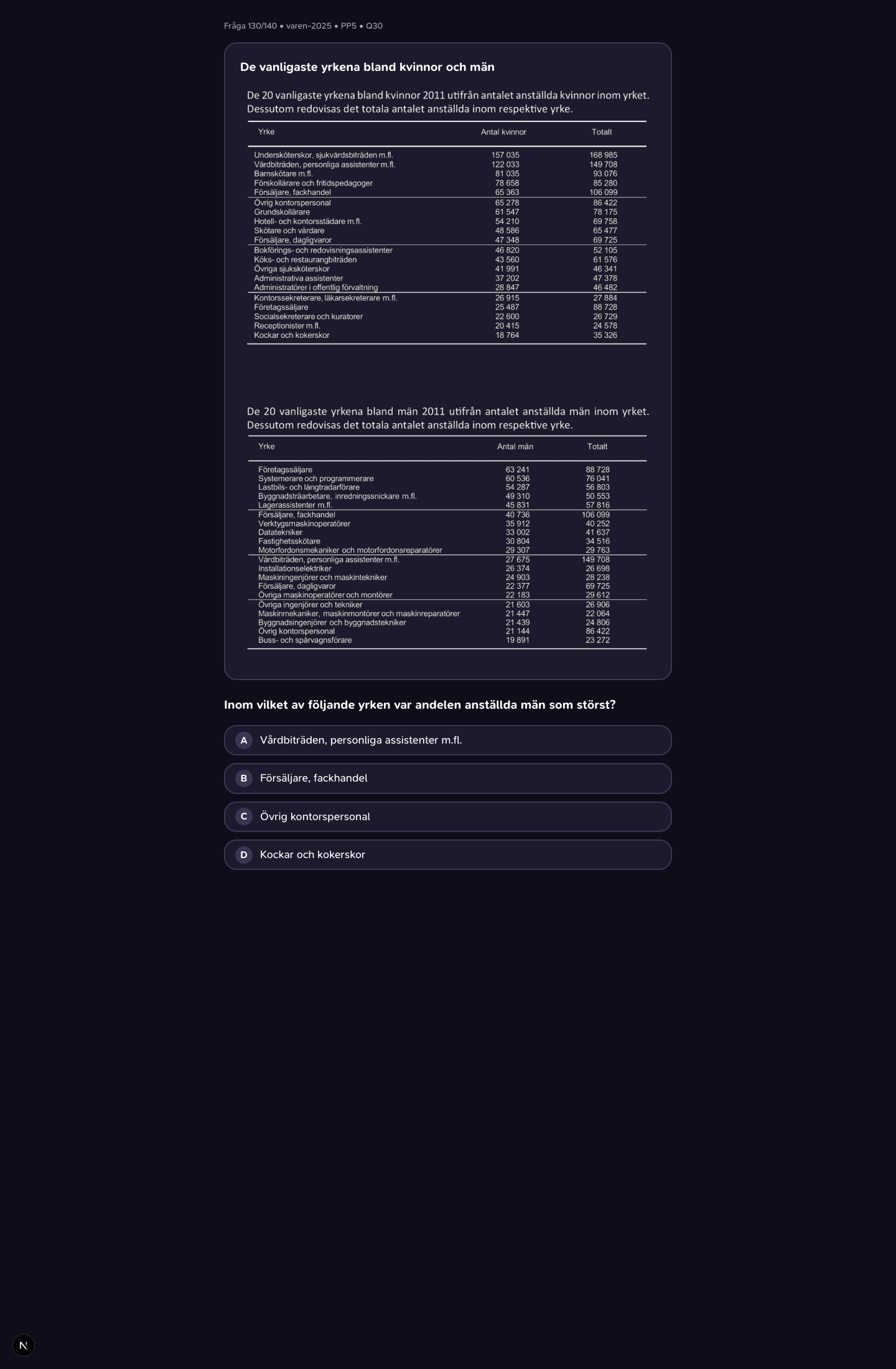 varen-2025 · PP5 · Q30 · kvantitativ (DTK)