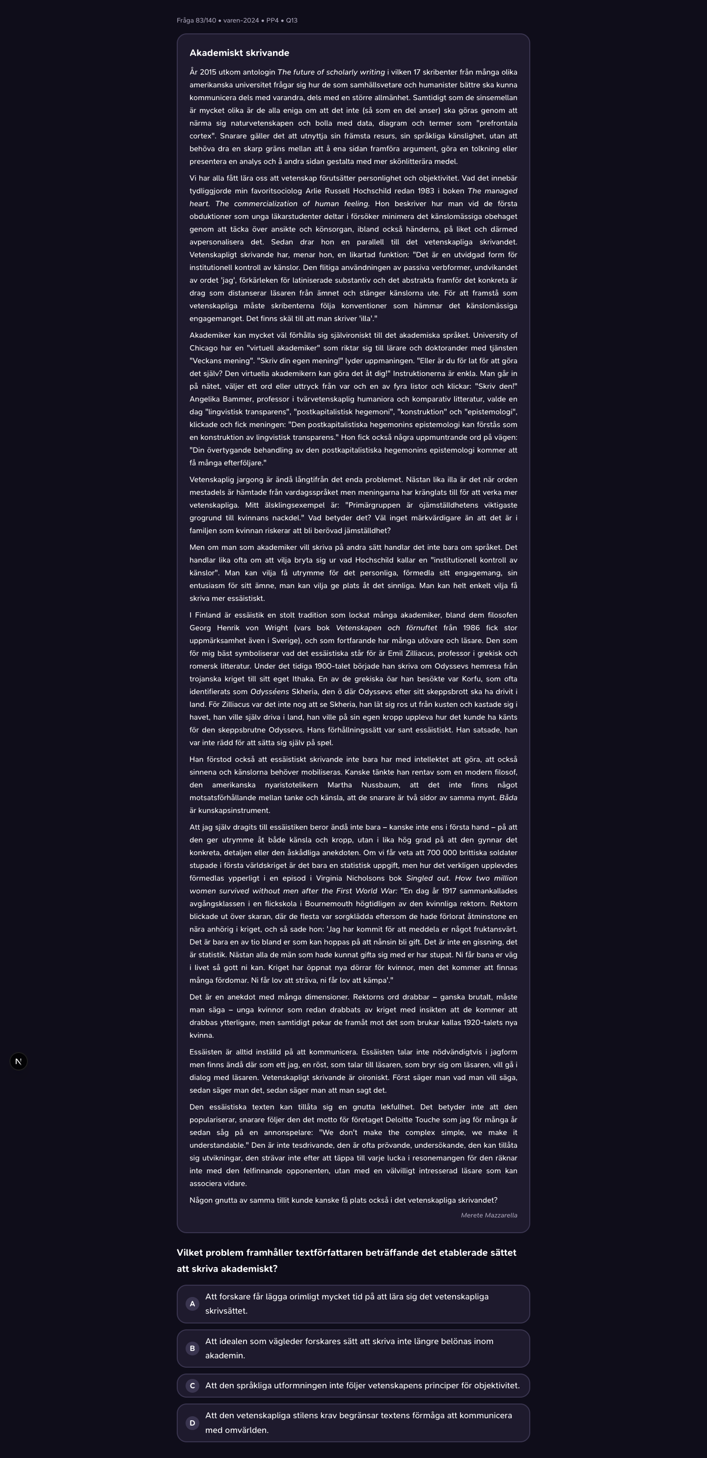 varen-2024 · PP4 · Q13 · verbal (LÄS)