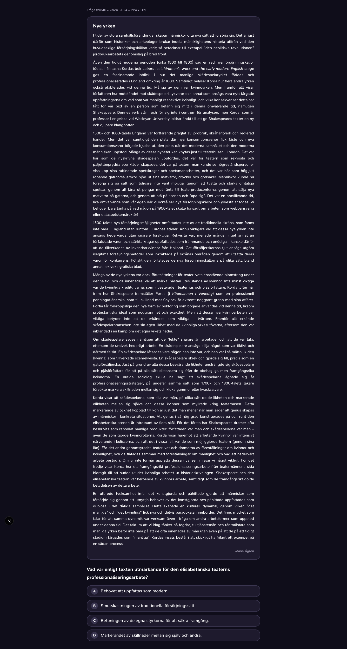 varen-2024 · PP4 · Q19 · verbal (LÄS)
